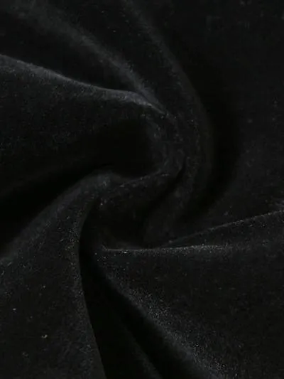 Velvet Tube Top With Bud Mini Dress