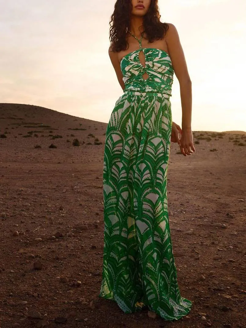 Unique Printed Jumpsuit
