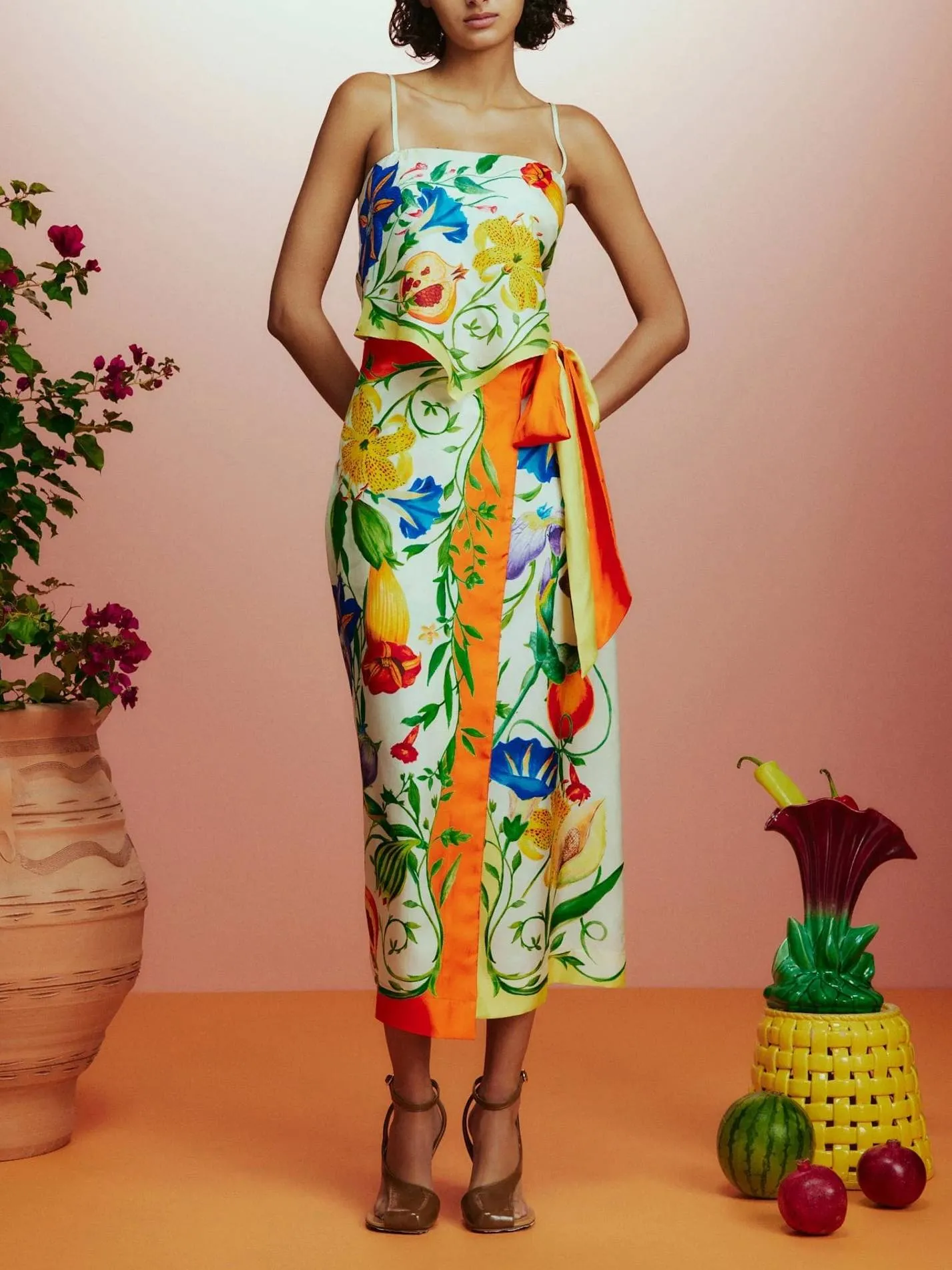 Unique Printed Set -Skirt