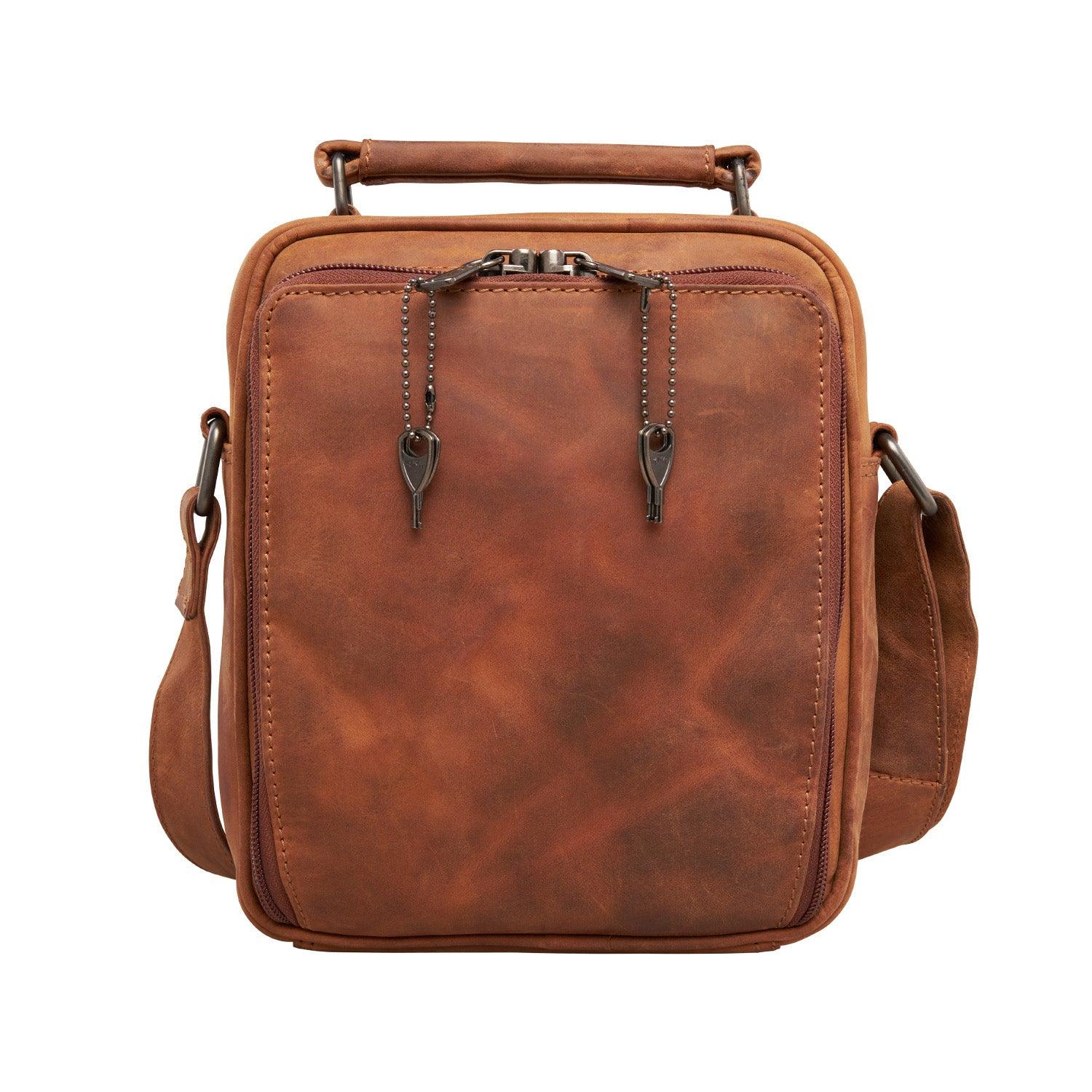 Logan Concealed Carry Leather Unisex Crossbody