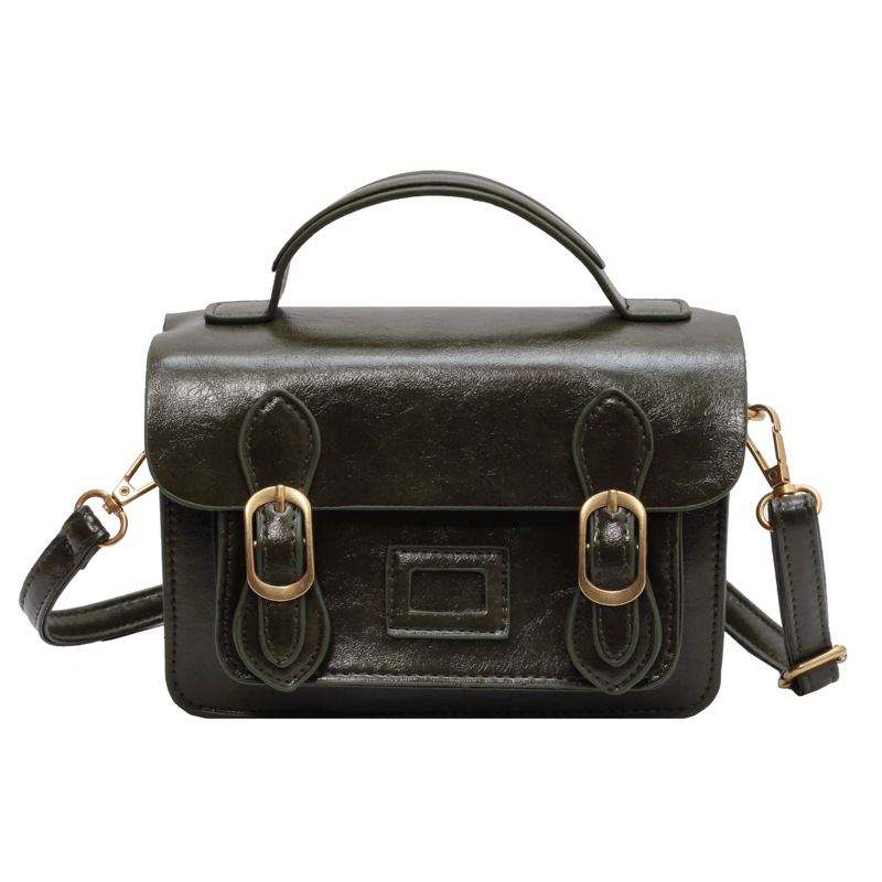 New Retro College Style Small Square Commuter Bag