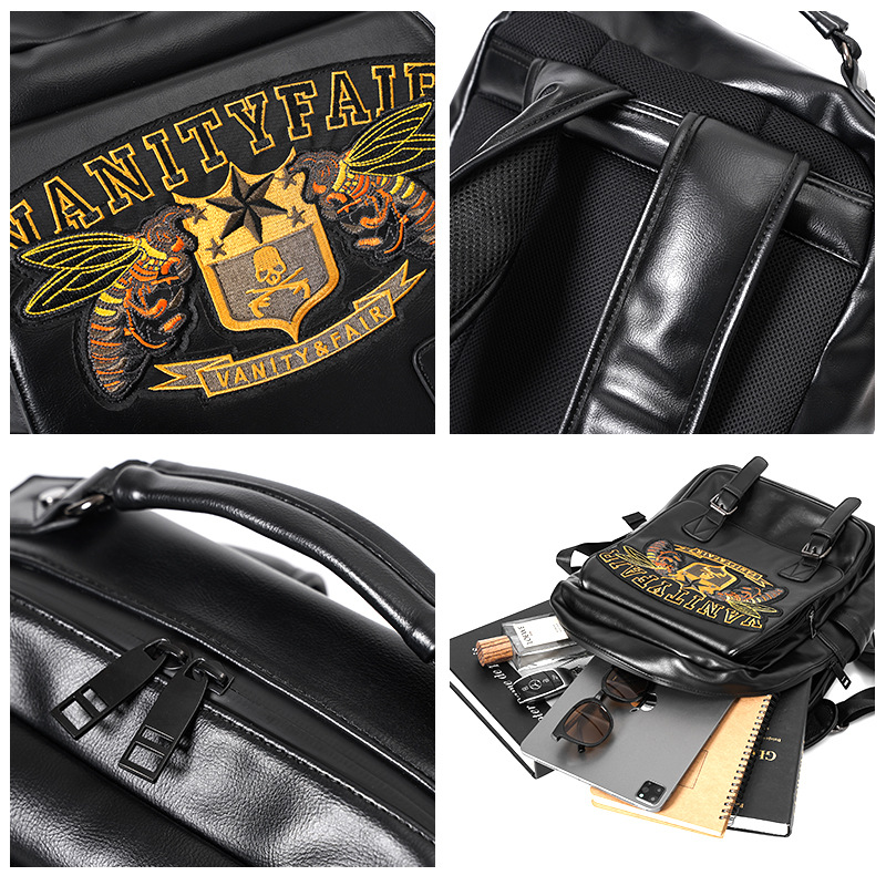 Embroidered Backpack Original Design Computer Backpack