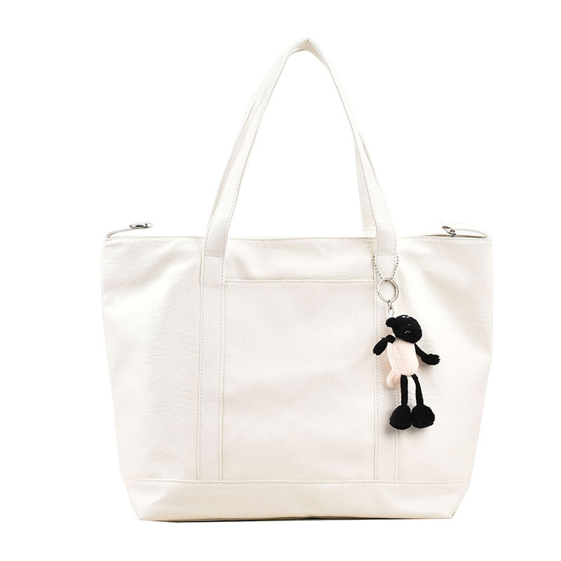 Retro Simple Tote Soft Leather