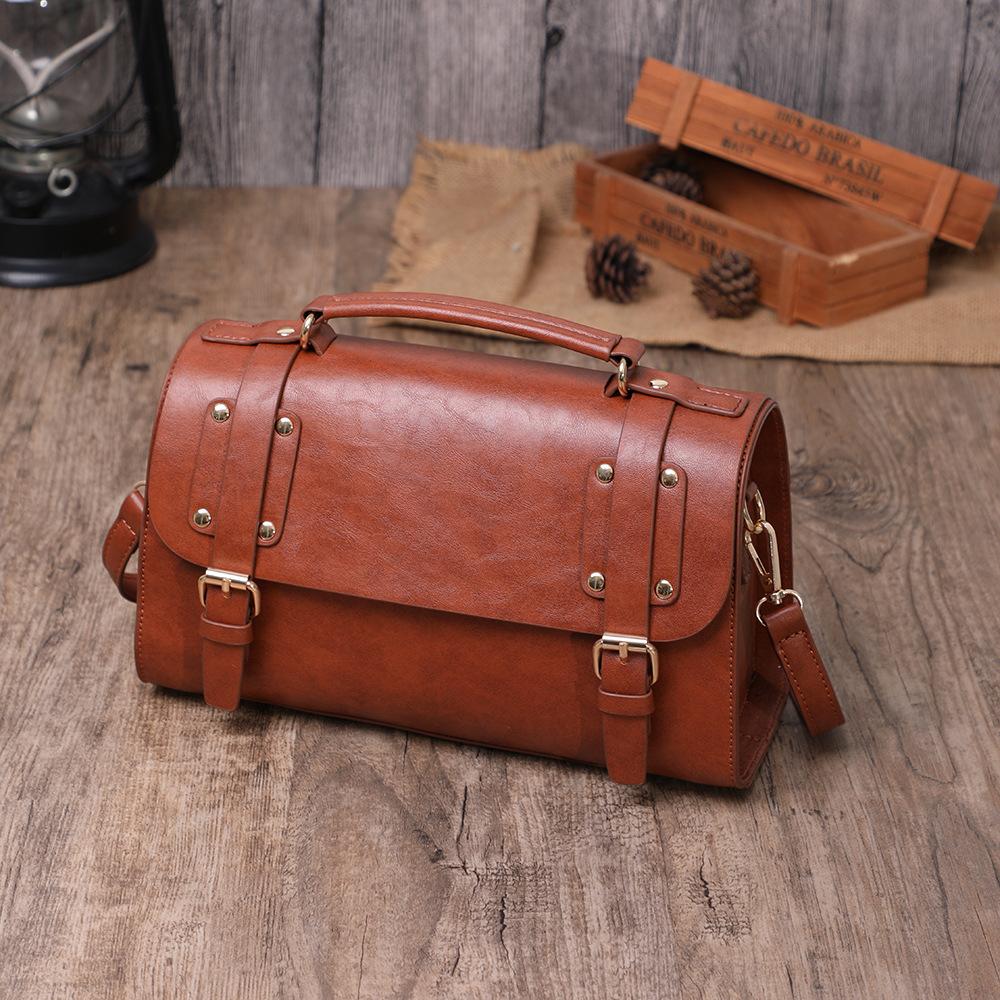 2022 Retro Cambridge Bag Shoulder Portable Messenger Bag Fashion Ladies Bag