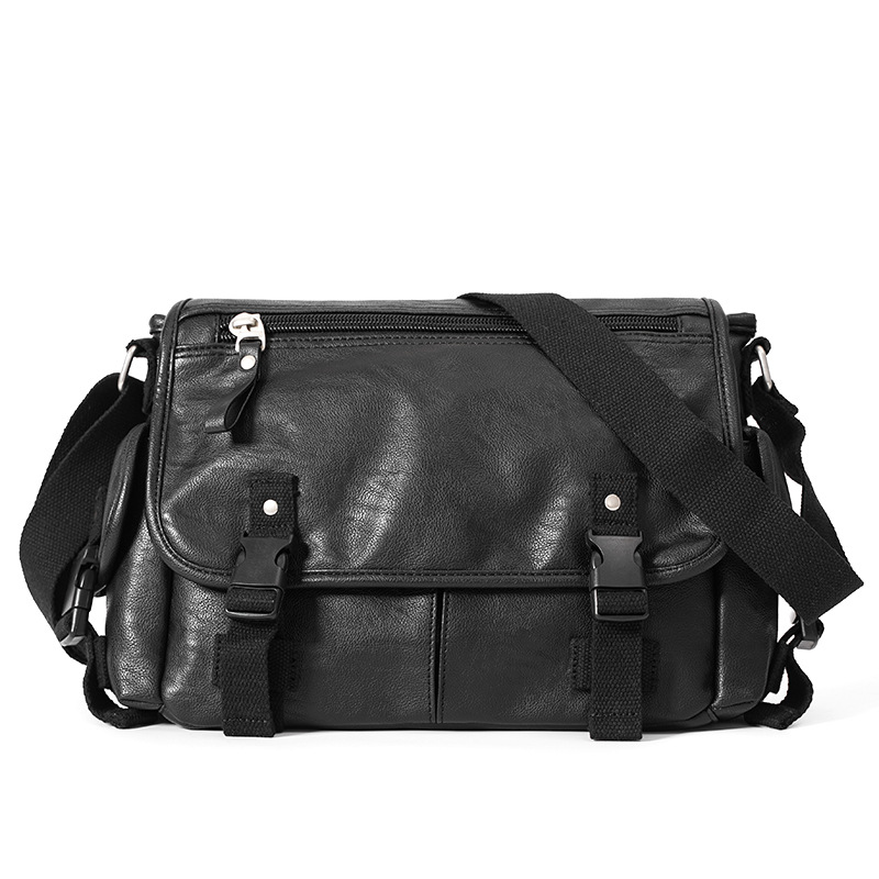 2023 New Fashion Retro Large Capacity Men's Computer Satchel