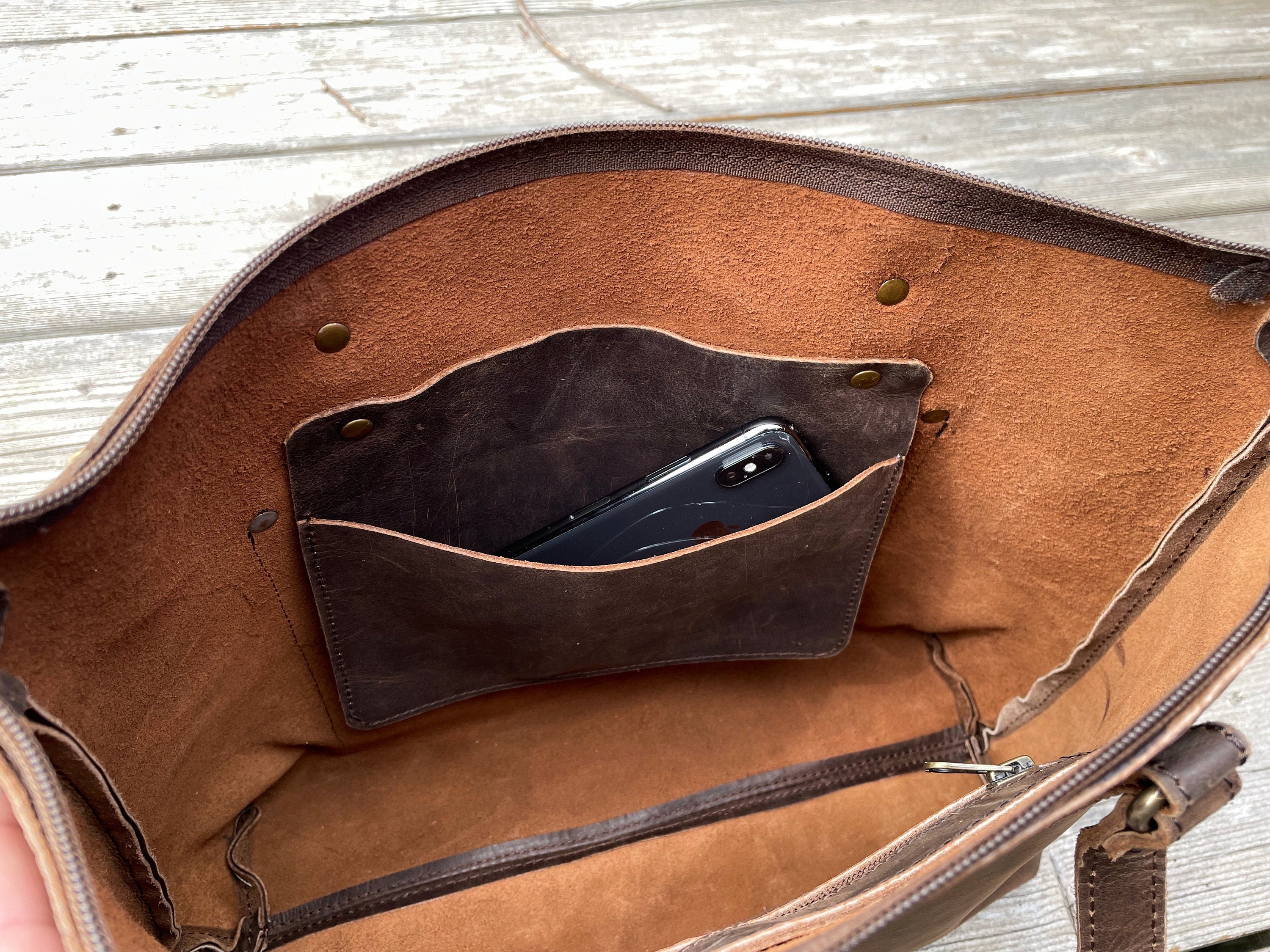 Limited Edition Leather Tote Bag