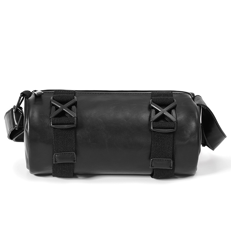 Tide Brand Fashion Casual Joker Drum Youth Street Crossbody Bag